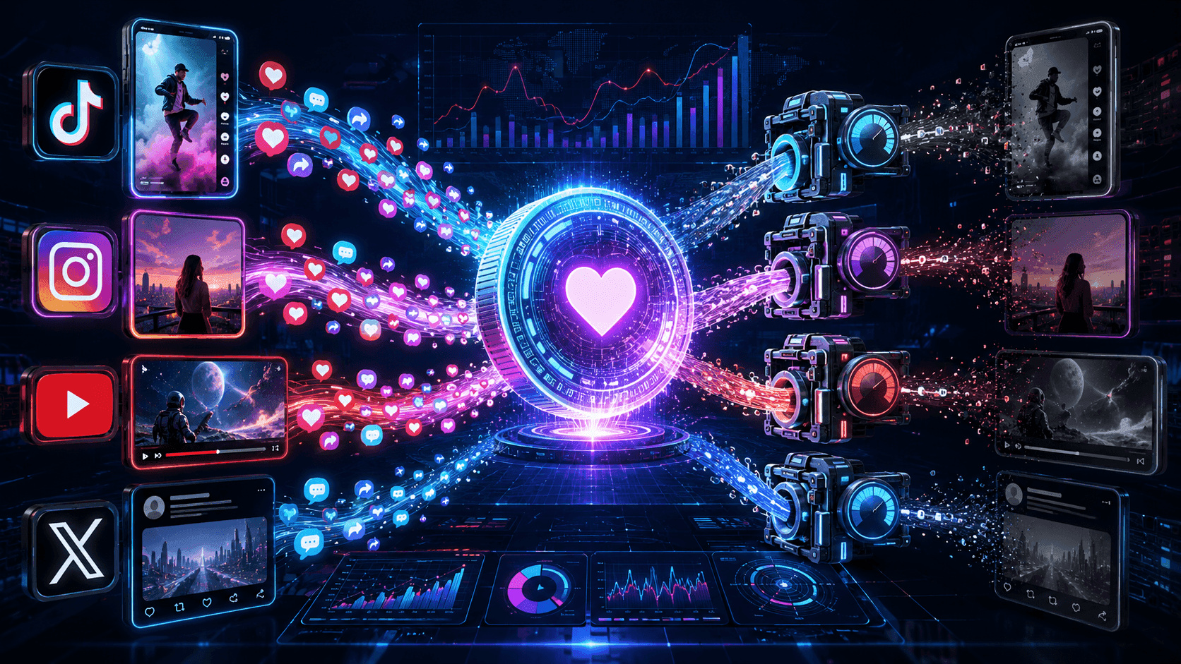 The Engagement Rate Currency: How TikTok, Instagram, YouTube, and X Algorithmically Tax Your Content (And What KOLs Can Do About It)